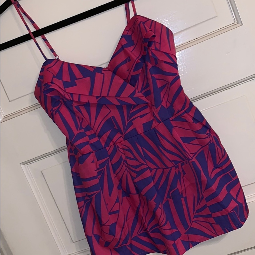 Billabong fuchsia Miami Vice Hawaiian top
